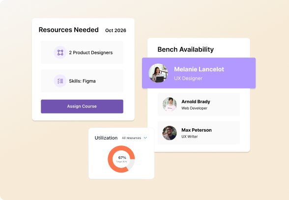Time tracking section